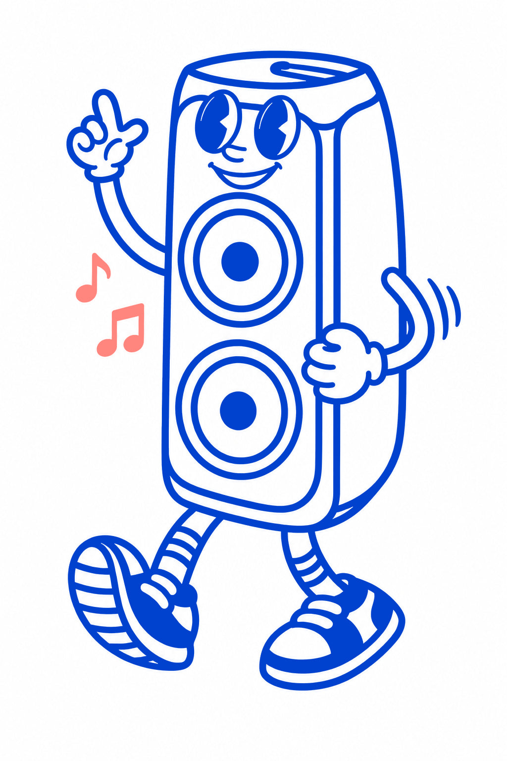 Boogie, HIT’s blue dance mascot
